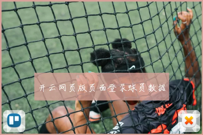 开云网页版页面登录球员数据